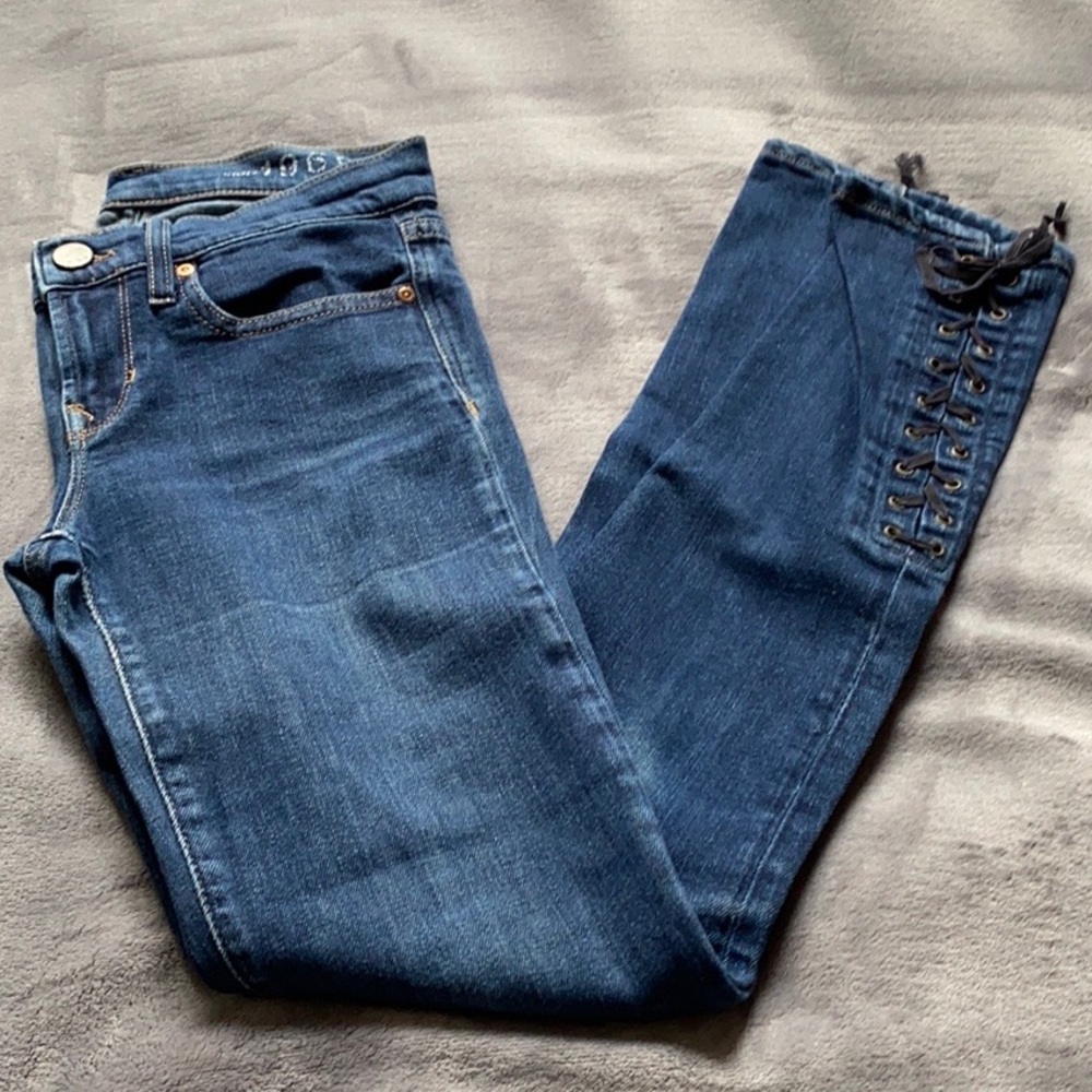 Gap Lace up Legging Jeans